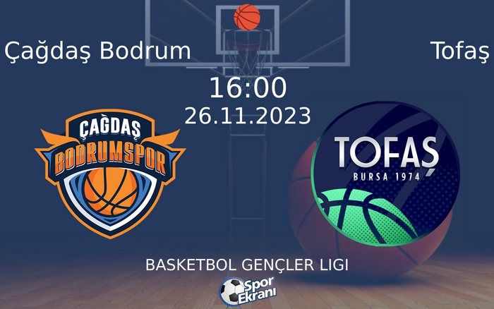 26 Kasım 2023 Çağdaş Bodrum vs Tofaş maçı Hangi Kanalda Saat Kaçta Yayınlanacak? 26 Kasım 2023 Çağdaş Bodrum vs Tofaş maçı Hangi Kanalda Saat Kaçta Yayınlanacak?