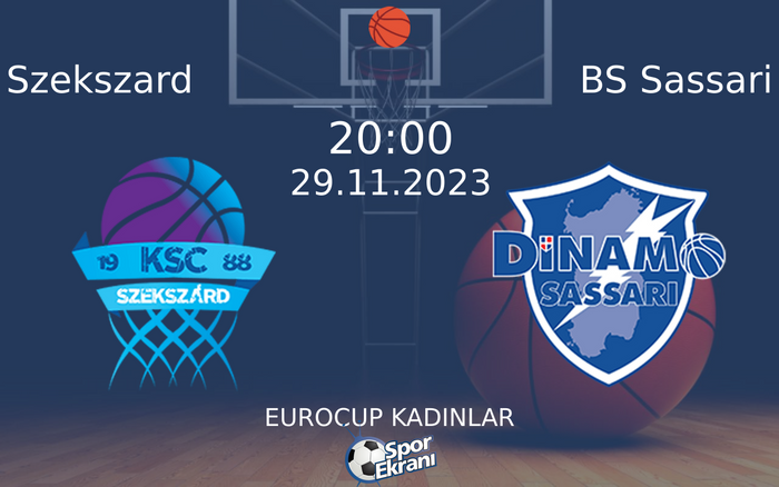 29 Kasım 2023 Szekszard vs BS Sassari maçı Hangi Kanalda Saat Kaçta Yayınlanacak? 29 Kasım 2023 Szekszard vs BS Sassari maçı Hangi Kanalda Saat Kaçta Yayınlanacak?