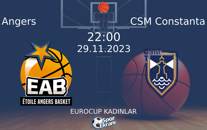 29 Kasım 2023 Angers vs CSM Constanta maçı Hangi Kanalda Saat Kaçta Yayınlanacak? 29 Kasım 2023 Angers vs CSM Constanta maçı Hangi Kanalda Saat Kaçta Yayınlanacak?