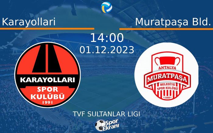 01 Aralık 2023 Karayollari vs Muratpaşa Bld. maçı Hangi Kanalda Saat Kaçta Yayınlanacak? 01 Aralık 2023 Karayollari vs Muratpaşa Bld. maçı Hangi Kanalda Saat Kaçta Yayınlanacak?