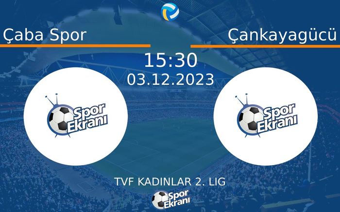 03 Aralık 2023 Çaba Spor vs Çankayagücü maçı Hangi Kanalda Saat Kaçta Yayınlanacak? 03 Aralık 2023 Çaba Spor vs Çankayagücü maçı Hangi Kanalda Saat Kaçta Yayınlanacak?