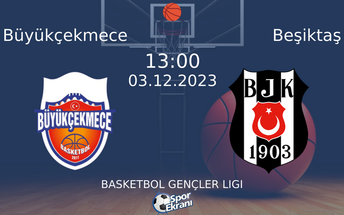 03 Aralık 2023 Büyükçekmece vs Beşiktaş maçı Hangi Kanalda Saat Kaçta Yayınlanacak? 03 Aralık 2023 Büyükçekmece vs Beşiktaş maçı Hangi Kanalda Saat Kaçta Yayınlanacak?