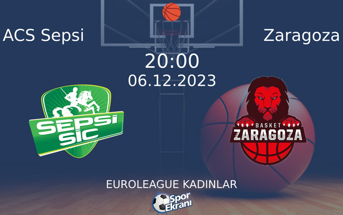 06 Aralık 2023 ACS Sepsi vs Zaragoza maçı Hangi Kanalda Saat Kaçta Yayınlanacak? 06 Aralık 2023 ACS Sepsi vs Zaragoza maçı Hangi Kanalda Saat Kaçta Yayınlanacak?