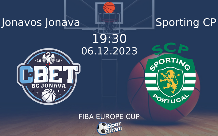 06 Aralık 2023 Jonavos Jonava vs Sporting CP maçı Hangi Kanalda Saat Kaçta Yayınlanacak? 06 Aralık 2023 Jonavos Jonava vs Sporting CP maçı Hangi Kanalda Saat Kaçta Yayınlanacak?