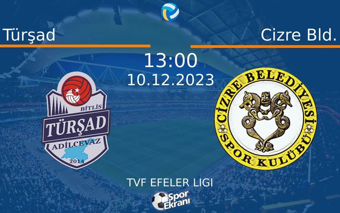 10 Aralık 2023 Türşad vs Cizre Bld. maçı Hangi Kanalda Saat Kaçta Yayınlanacak?