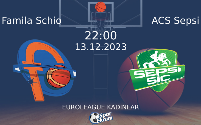 13 Aralık 2023 Famila Schio vs ACS Sepsi maçı Hangi Kanalda Saat Kaçta Yayınlanacak? 13 Aralık 2023 Famila Schio vs ACS Sepsi maçı Hangi Kanalda Saat Kaçta Yayınlanacak?