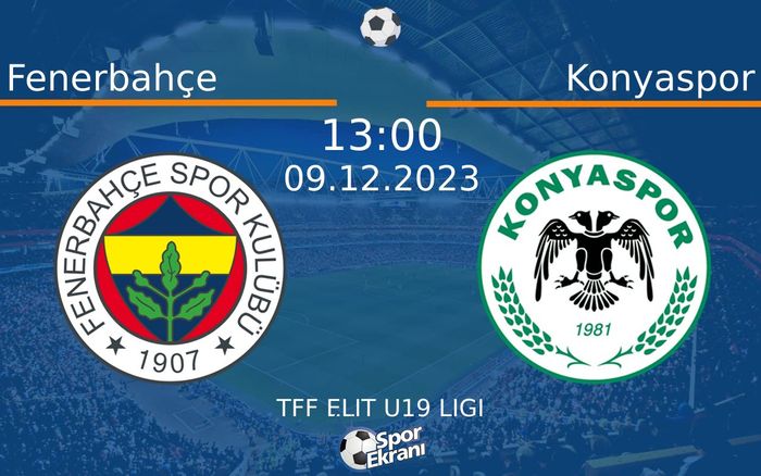 09 Aralık 2023 Fenerbahçe vs Konyaspor maçı Hangi Kanalda Saat Kaçta Yayınlanacak? 09 Aralık 2023 Fenerbahçe vs Konyaspor maçı Hangi Kanalda Saat Kaçta Yayınlanacak?
