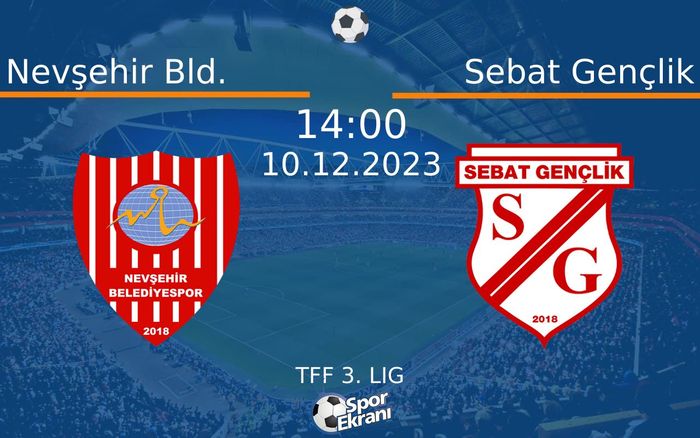10 Aralık 2023 Nevşehir Bld. vs Sebat Gençlik maçı Hangi Kanalda Saat Kaçta Yayınlanacak?