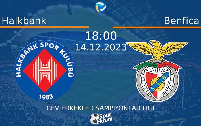 14 Aralık 2023 Halkbank vs Benfica maçı Hangi Kanalda Saat Kaçta Yayınlanacak? 14 Aralık 2023 Halkbank vs Benfica maçı Hangi Kanalda Saat Kaçta Yayınlanacak?