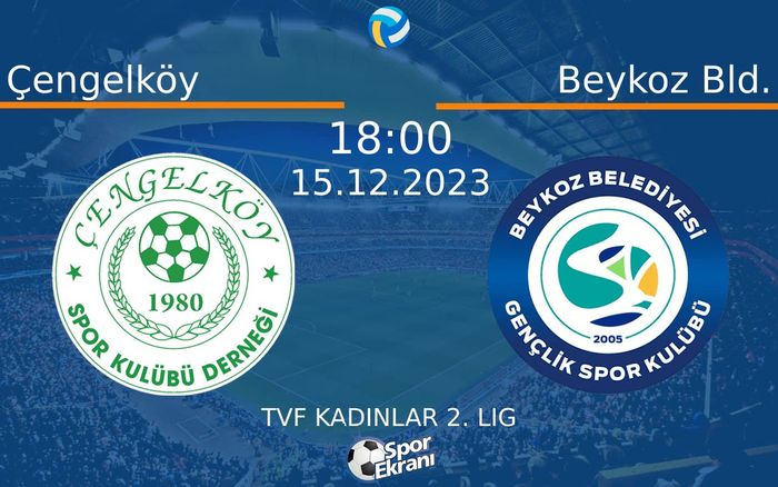 15 Aralık 2023 Çengelköy vs Beykoz Bld. maçı Hangi Kanalda Saat Kaçta Yayınlanacak? 15 Aralık 2023 Çengelköy vs Beykoz Bld. maçı Hangi Kanalda Saat Kaçta Yayınlanacak?
