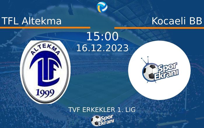 16 Aralık 2023 TFL Altekma vs Kocaeli BB maçı Hangi Kanalda Saat Kaçta Yayınlanacak? 16 Aralık 2023 TFL Altekma vs Kocaeli BB maçı Hangi Kanalda Saat Kaçta Yayınlanacak?