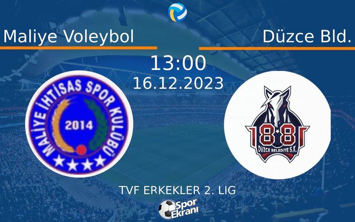 16 Aralık 2023 Maliye Voleybol vs Düzce Bld. maçı Hangi Kanalda Saat Kaçta Yayınlanacak? 16 Aralık 2023 Maliye Voleybol vs Düzce Bld. maçı Hangi Kanalda Saat Kaçta Yayınlanacak?