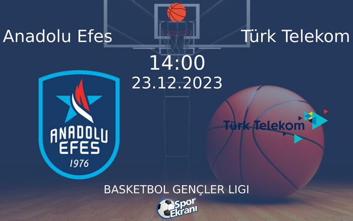 23 Aralık 2023 Anadolu Efes vs Türk Telekom maçı Hangi Kanalda Saat Kaçta Yayınlanacak? 23 Aralık 2023 Anadolu Efes vs Türk Telekom maçı Hangi Kanalda Saat Kaçta Yayınlanacak?