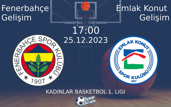 25 Aralık 2023 Fenerbahçe Gelişim vs Emlak Konut Gelişim maçı Hangi Kanalda Saat Kaçta Yayınlanacak? 25 Aralık 2023 Fenerbahçe Gelişim vs Emlak Konut Gelişim maçı Hangi Kanalda Saat Kaçta Yayınlanacak?