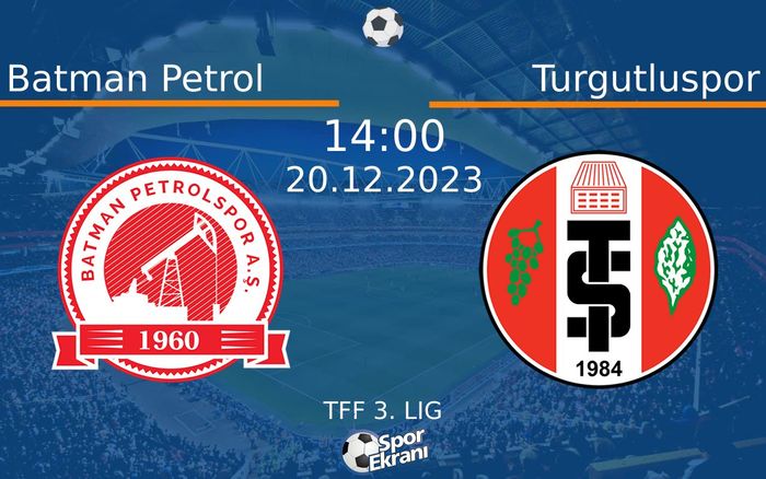 20 Aralık 2023 Batman Petrol vs Turgutluspor maçı Hangi Kanalda Saat Kaçta Yayınlanacak? 20 Aralık 2023 Batman Petrol vs Turgutluspor maçı Hangi Kanalda Saat Kaçta Yayınlanacak?