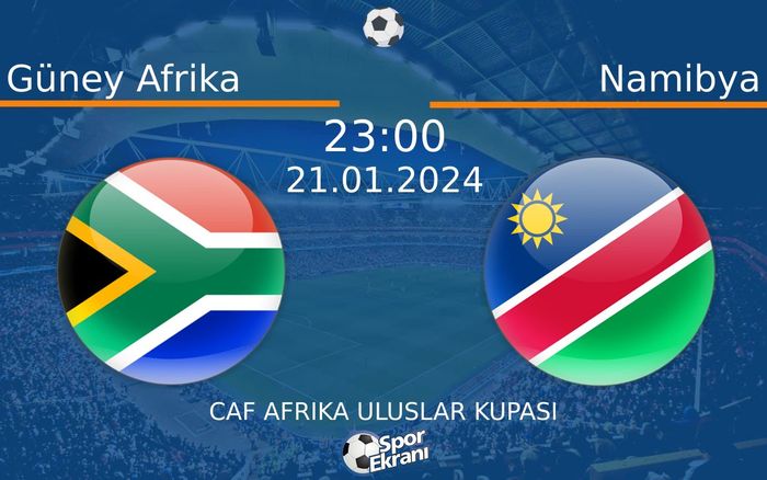 21 Ocak 2024 Güney Afrika vs Namibya maçı Hangi Kanalda Saat Kaçta Yayınlanacak? 21 Ocak 2024 Güney Afrika vs Namibya maçı Hangi Kanalda Saat Kaçta Yayınlanacak?