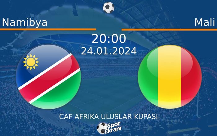 24 Ocak 2024 Namibya vs Mali maçı Hangi Kanalda Saat Kaçta Yayınlanacak? 24 Ocak 2024 Namibya vs Mali maçı Hangi Kanalda Saat Kaçta Yayınlanacak?