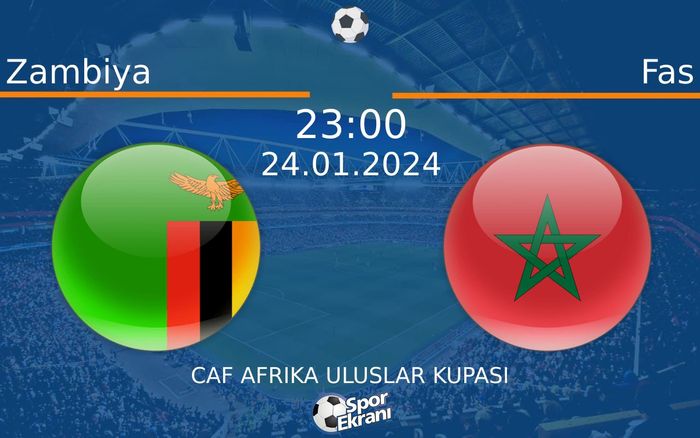 24 Ocak 2024 Zambiya vs Fas maçı Hangi Kanalda Saat Kaçta Yayınlanacak? 24 Ocak 2024 Zambiya vs Fas maçı Hangi Kanalda Saat Kaçta Yayınlanacak?