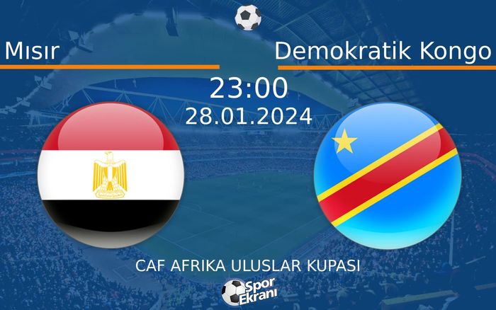 28 Ocak 2024 Mısır vs Demokratik Kongo maçı Hangi Kanalda Saat Kaçta Yayınlanacak? 28 Ocak 2024 Mısır vs Demokratik Kongo maçı Hangi Kanalda Saat Kaçta Yayınlanacak?