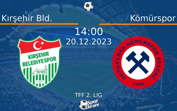 20 Aralık 2023 Kırşehir Bld. vs Kömürspor maçı Hangi Kanalda Saat Kaçta Yayınlanacak? 20 Aralık 2023 Kırşehir Bld. vs Kömürspor maçı Hangi Kanalda Saat Kaçta Yayınlanacak?