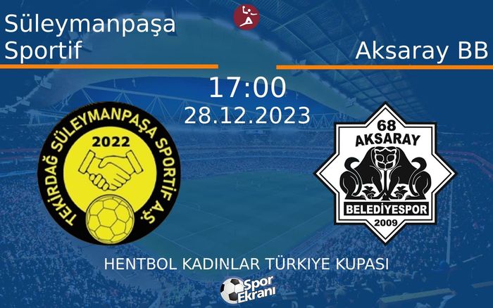 28 Aralık 2023 Süleymanpaşa Sportif vs Aksaray BB maçı Hangi Kanalda Saat Kaçta Yayınlanacak? 28 Aralık 2023 Süleymanpaşa Sportif vs Aksaray BB maçı Hangi Kanalda Saat Kaçta Yayınlanacak?