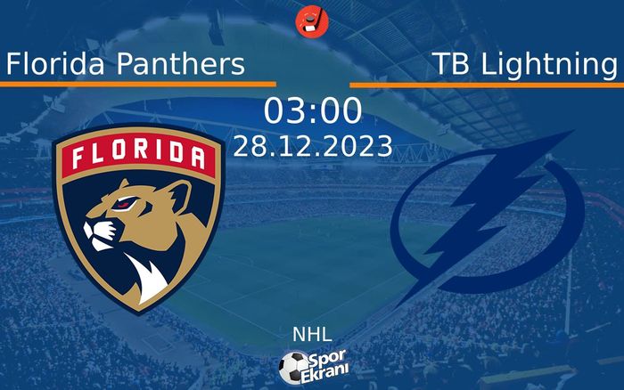 28 Aralık 2023 Florida Panthers vs TB Lightning maçı Hangi Kanalda Saat Kaçta Yayınlanacak? 28 Aralık 2023 Florida Panthers vs TB Lightning maçı Hangi Kanalda Saat Kaçta Yayınlanacak?