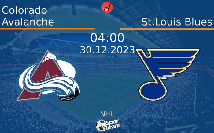 30 Aralık 2023 Colorado Avalanche vs St.Louis Blues maçı Hangi Kanalda Saat Kaçta Yayınlanacak? 30 Aralık 2023 Colorado Avalanche vs St.Louis Blues maçı Hangi Kanalda Saat Kaçta Yayınlanacak?