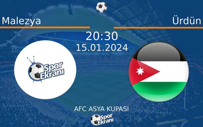 15 Ocak 2024 Malezya vs Ürdün maçı Hangi Kanalda Saat Kaçta Yayınlanacak? 15 Ocak 2024 Malezya vs Ürdün maçı Hangi Kanalda Saat Kaçta Yayınlanacak?