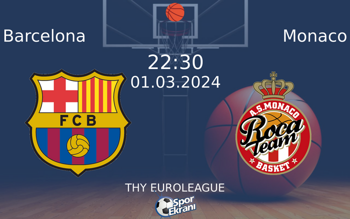 01 Mart 2024 Barcelona vs Monaco maçı Hangi Kanalda Saat Kaçta Yayınlanacak?