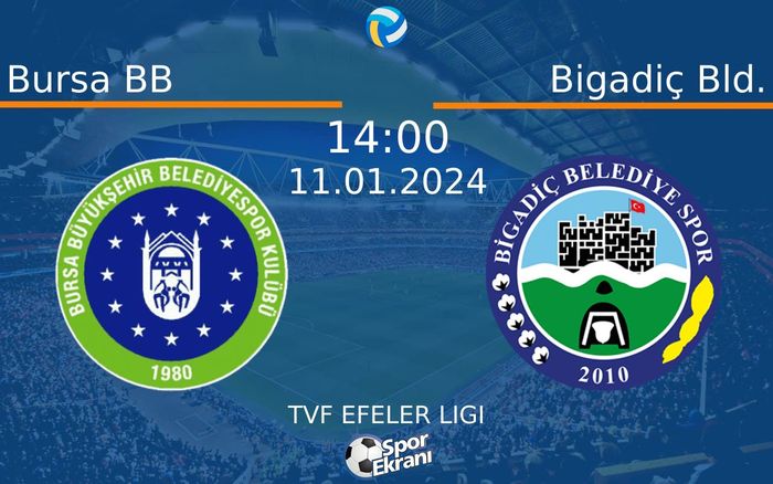 11 Ocak 2024 Bursa BB vs Bigadiç Bld. maçı Hangi Kanalda Saat Kaçta Yayınlanacak? 11 Ocak 2024 Bursa BB vs Bigadiç Bld. maçı Hangi Kanalda Saat Kaçta Yayınlanacak?