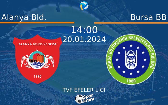 20 Ocak 2024 Alanya Bld. vs Bursa BB maçı Hangi Kanalda Saat Kaçta Yayınlanacak? 20 Ocak 2024 Alanya Bld. vs Bursa BB maçı Hangi Kanalda Saat Kaçta Yayınlanacak?