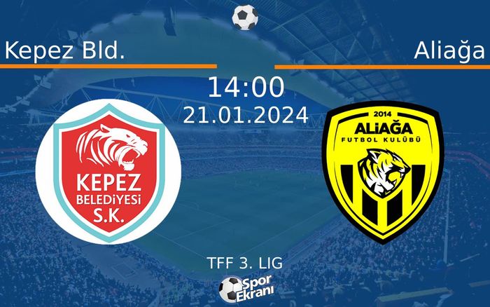 21 Ocak 2024 Kepez Bld. vs Aliağa maçı Hangi Kanalda Saat Kaçta Yayınlanacak? 21 Ocak 2024 Kepez Bld. vs Aliağa maçı Hangi Kanalda Saat Kaçta Yayınlanacak?