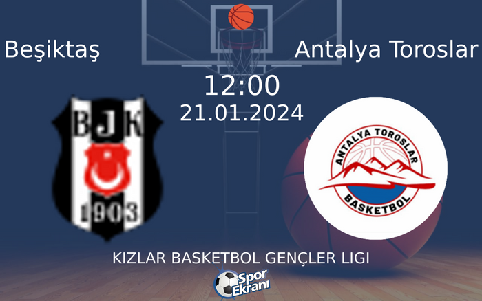 21 Ocak 2024 Beşiktaş vs Antalya Toroslar maçı Hangi Kanalda Saat Kaçta Yayınlanacak? 21 Ocak 2024 Beşiktaş vs Antalya Toroslar maçı Hangi Kanalda Saat Kaçta Yayınlanacak?