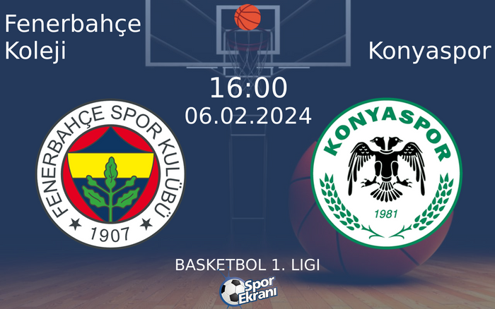 06 Şubat 2024 Fenerbahçe Koleji vs Konyaspor maçı Hangi Kanalda Saat Kaçta Yayınlanacak? 06 Şubat 2024 Fenerbahçe Koleji vs Konyaspor maçı Hangi Kanalda Saat Kaçta Yayınlanacak?