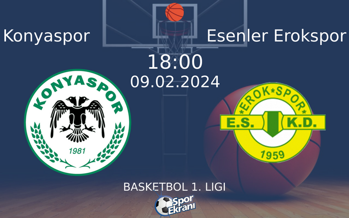 09 Şubat 2024 Konyaspor vs Esenler Erokspor maçı Hangi Kanalda Saat Kaçta Yayınlanacak? 09 Şubat 2024 Konyaspor vs Esenler Erokspor maçı Hangi Kanalda Saat Kaçta Yayınlanacak?