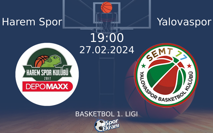 27 Şubat 2024 Harem Spor vs Yalovaspor maçı Hangi Kanalda Saat Kaçta Yayınlanacak? 27 Şubat 2024 Harem Spor vs Yalovaspor maçı Hangi Kanalda Saat Kaçta Yayınlanacak?