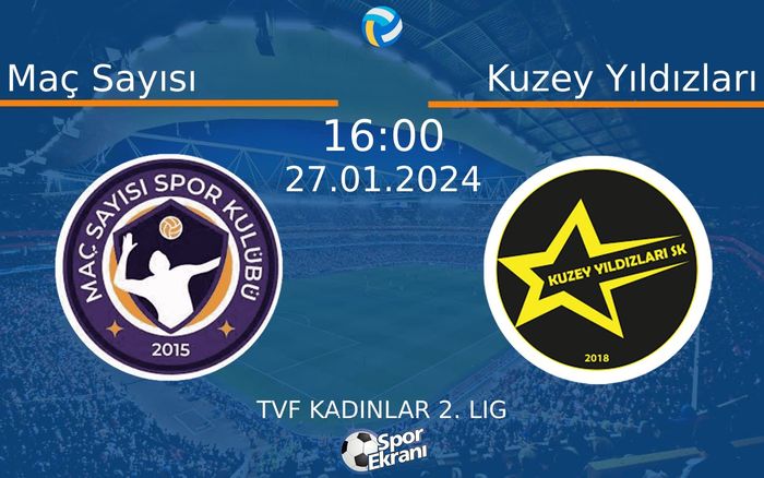 27 Ocak 2024 Maç Sayısı vs Kuzey Yıldızları maçı Hangi Kanalda Saat Kaçta Yayınlanacak?