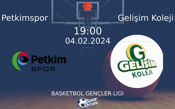 04 Şubat 2024 Petkimspor vs Gelişim Koleji maçı Hangi Kanalda Saat Kaçta Yayınlanacak? 04 Şubat 2024 Petkimspor vs Gelişim Koleji maçı Hangi Kanalda Saat Kaçta Yayınlanacak?