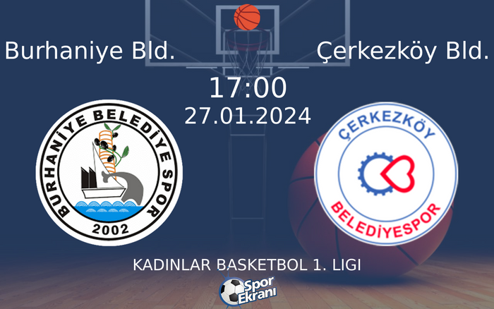 27 Ocak 2024 Burhaniye Bld. vs Çerkezköy Bld. maçı Hangi Kanalda Saat Kaçta Yayınlanacak?