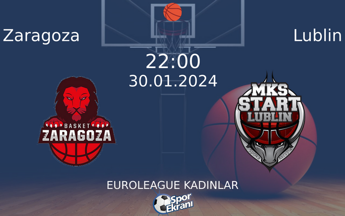 30 Ocak 2024 Zaragoza vs Lublin maçı Hangi Kanalda Saat Kaçta Yayınlanacak? 30 Ocak 2024 Zaragoza vs Lublin maçı Hangi Kanalda Saat Kaçta Yayınlanacak?