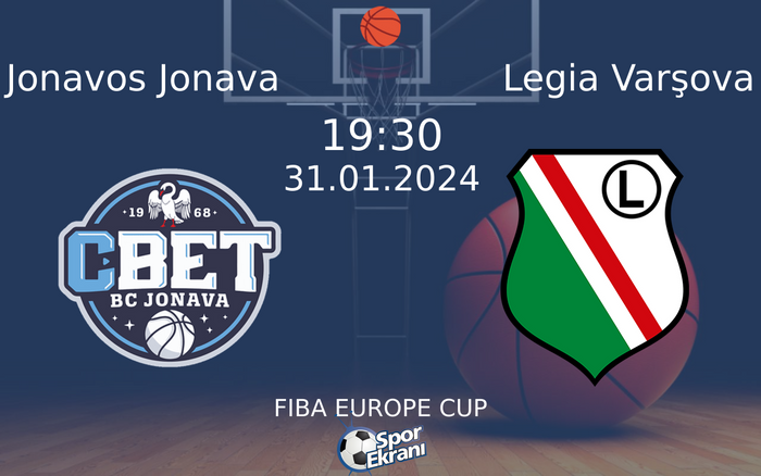 31 Ocak 2024 Jonavos Jonava vs Legia Varşova maçı Hangi Kanalda Saat Kaçta Yayınlanacak? 31 Ocak 2024 Jonavos Jonava vs Legia Varşova maçı Hangi Kanalda Saat Kaçta Yayınlanacak?