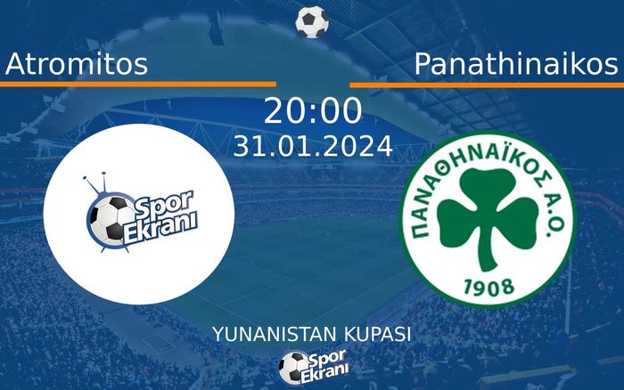 31 Ocak 2024 Atromitos vs Panathinaikos maçı Hangi Kanalda Saat Kaçta Yayınlanacak? 31 Ocak 2024 Atromitos vs Panathinaikos maçı Hangi Kanalda Saat Kaçta Yayınlanacak?