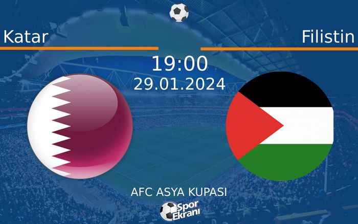 29 Ocak 2024 Katar vs Filistin maçı Hangi Kanalda Saat Kaçta Yayınlanacak? 29 Ocak 2024 Katar vs Filistin maçı Hangi Kanalda Saat Kaçta Yayınlanacak?