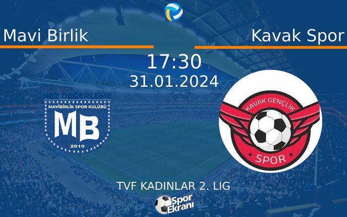 31 Ocak 2024 Mavi Birlik vs Kavak Spor maçı Hangi Kanalda Saat Kaçta Yayınlanacak? 31 Ocak 2024 Mavi Birlik vs Kavak Spor maçı Hangi Kanalda Saat Kaçta Yayınlanacak?