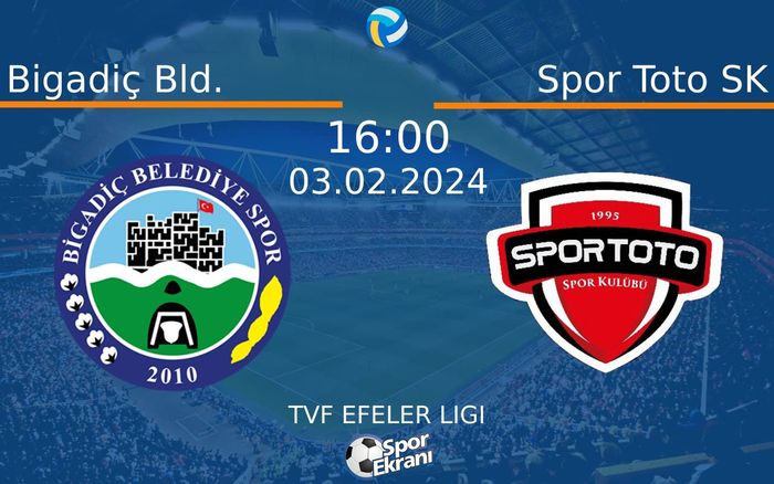 03 Şubat 2024 Bigadiç Bld. vs Spor Toto SK maçı Hangi Kanalda Saat Kaçta Yayınlanacak? 03 Şubat 2024 Bigadiç Bld. vs Spor Toto SK maçı Hangi Kanalda Saat Kaçta Yayınlanacak?