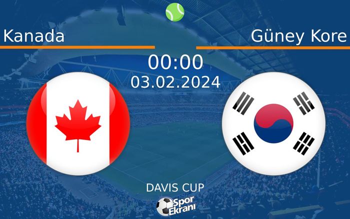 03 Şubat 2024 Kanada vs Güney Kore maçı Hangi Kanalda Saat Kaçta Yayınlanacak? 03 Şubat 2024 Kanada vs Güney Kore maçı Hangi Kanalda Saat Kaçta Yayınlanacak?