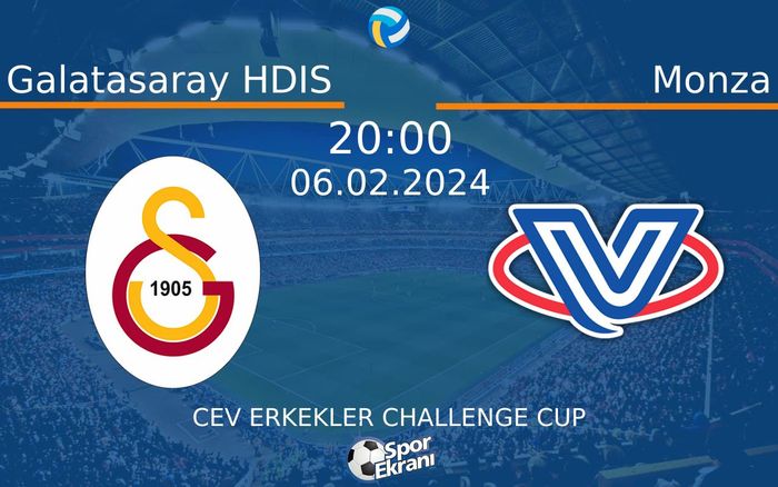 06 Şubat 2024 Galatasaray HDIS vs Monza maçı Hangi Kanalda Saat Kaçta Yayınlanacak? 06 Şubat 2024 Galatasaray HDIS vs Monza maçı Hangi Kanalda Saat Kaçta Yayınlanacak?