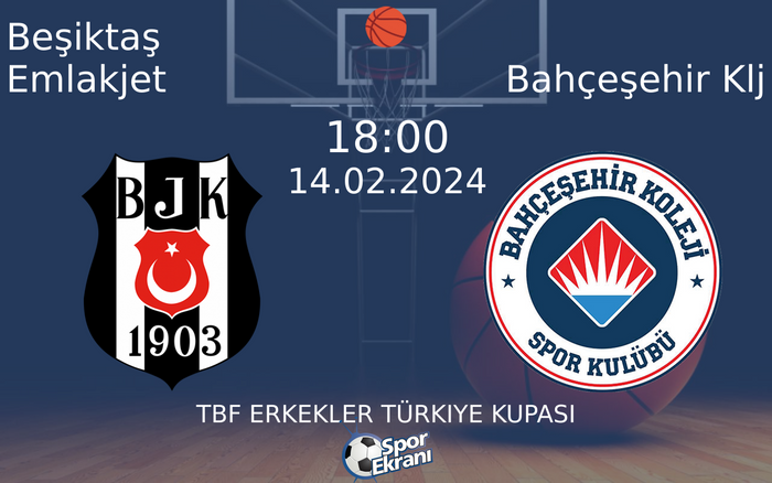 14 Şubat 2024 Beşiktaş Emlakjet vs Bahçeşehir Klj maçı Hangi Kanalda Saat Kaçta Yayınlanacak?