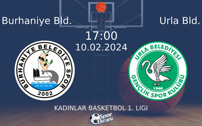 10 Şubat 2024 Burhaniye Bld. vs Urla Bld. maçı Hangi Kanalda Saat Kaçta Yayınlanacak? 10 Şubat 2024 Burhaniye Bld. vs Urla Bld. maçı Hangi Kanalda Saat Kaçta Yayınlanacak?