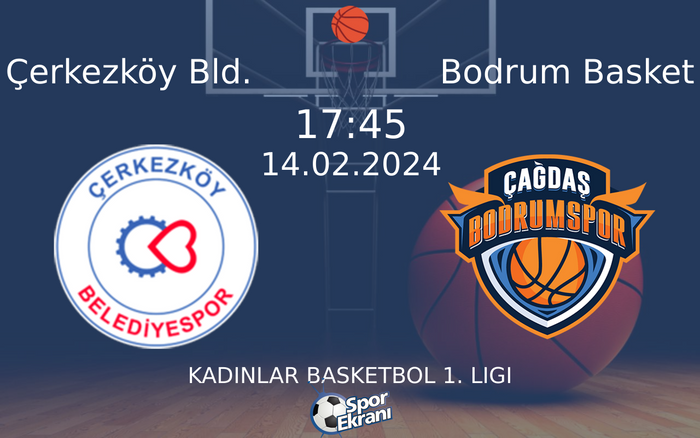14 Şubat 2024 Çerkezköy Bld. vs Bodrum Basket maçı Hangi Kanalda Saat Kaçta Yayınlanacak? 14 Şubat 2024 Çerkezköy Bld. vs Bodrum Basket maçı Hangi Kanalda Saat Kaçta Yayınlanacak?
